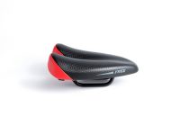 Sillin Duopower Free rojo 2 - saddle - bike saddle - no nose saddle - ergonomic saddle